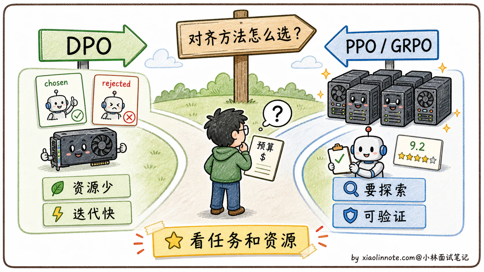 11. 大模型的 DPO 和 PPO 的区别是什么? - 图 6