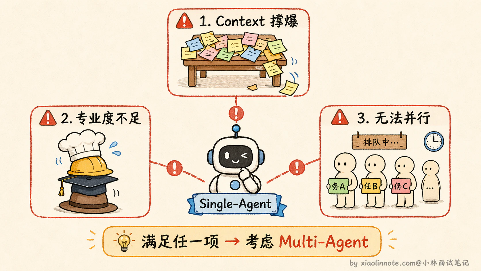 11. 说说 Single-Agent 和 Multi-Agent 的设计方案? - 图 1