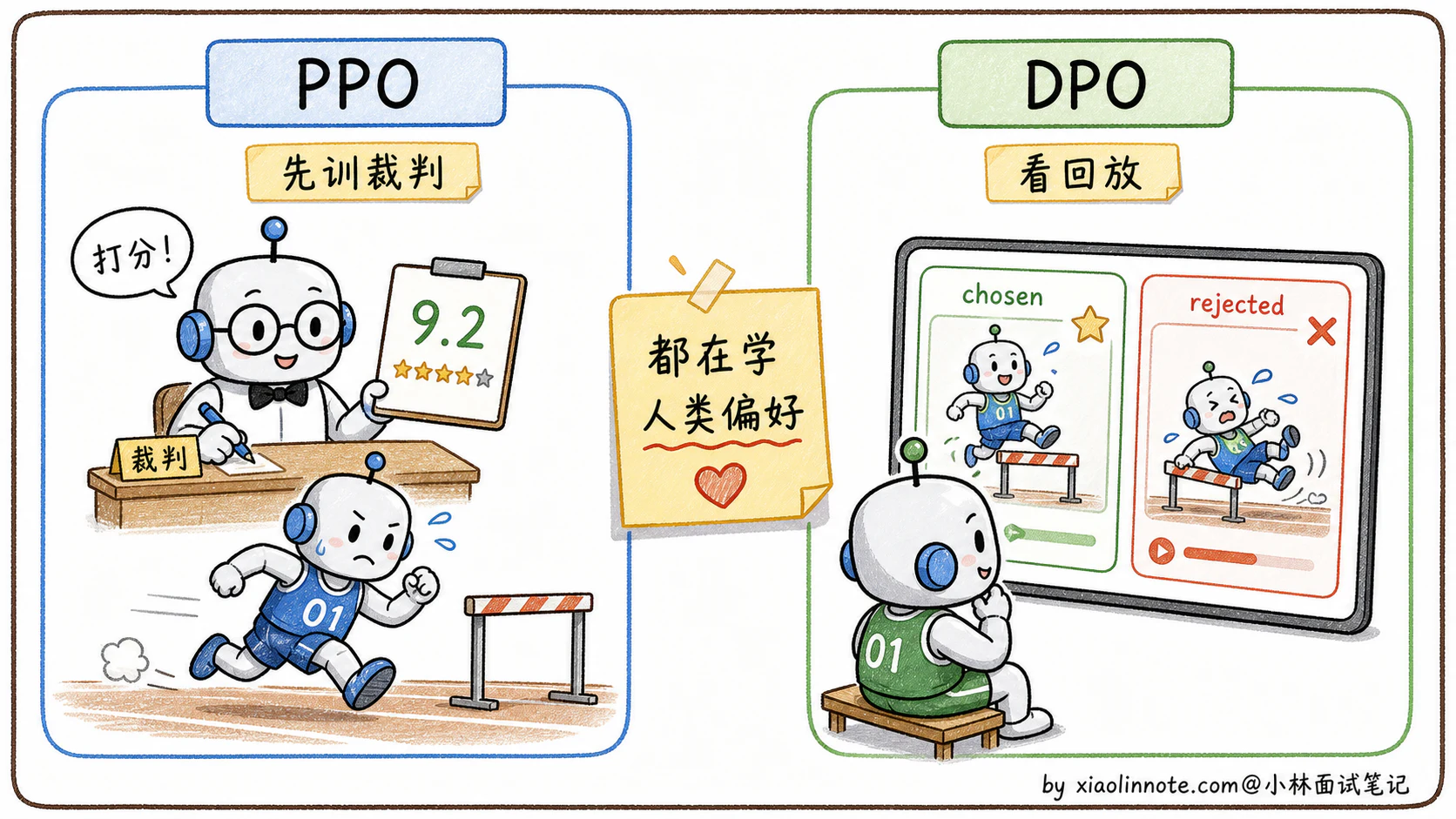 11. 大模型的 DPO 和 PPO 的区别是什么? - 图 4