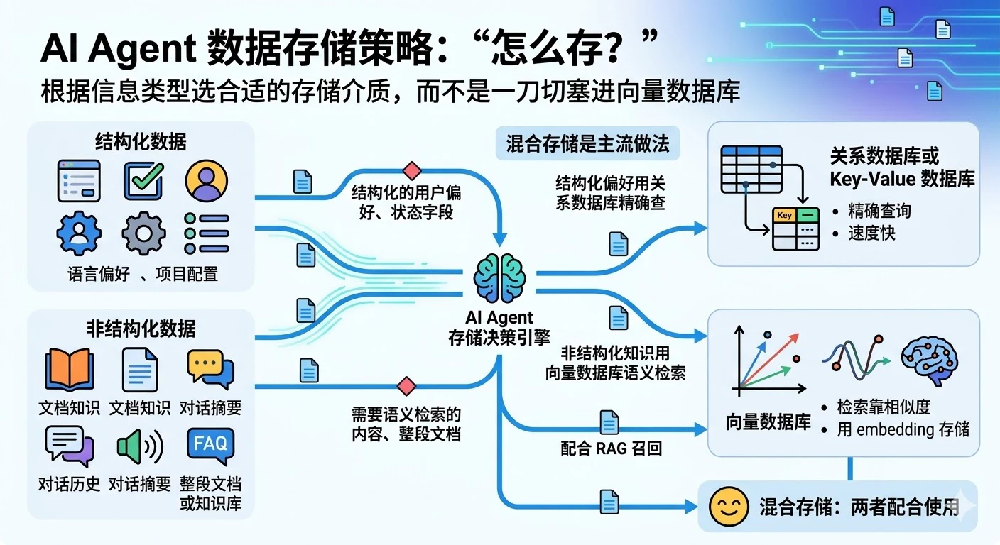 8. 请你介绍一下 AI Agent 的记忆机制,并说明在实际开发中应该如何设计记忆模块? - 图 4