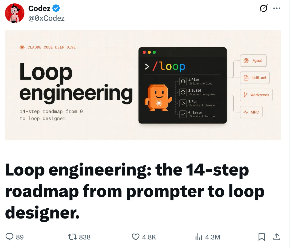 Loop Engineering 怎么落地?一条从 0 到 1 的上手路径 - 图 1