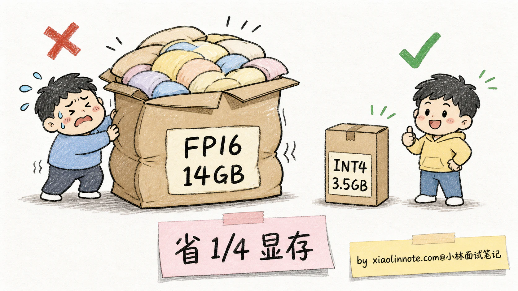 15. 大模型量化是什么？INT8/INT4/AWQ/GPTQ 怎么选？ - 图 1