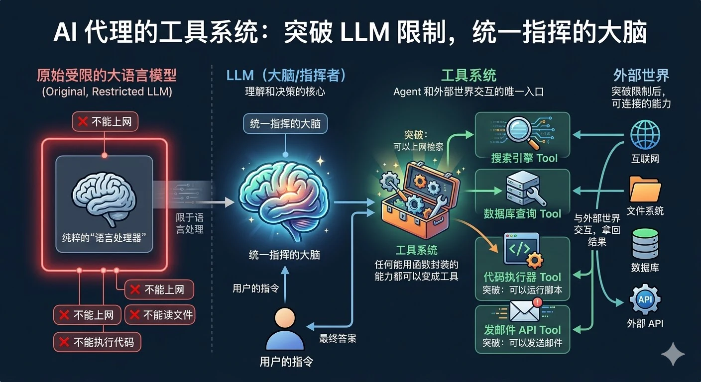 2. Agent 的基本架构由哪些核心组件构成？ - 图 4