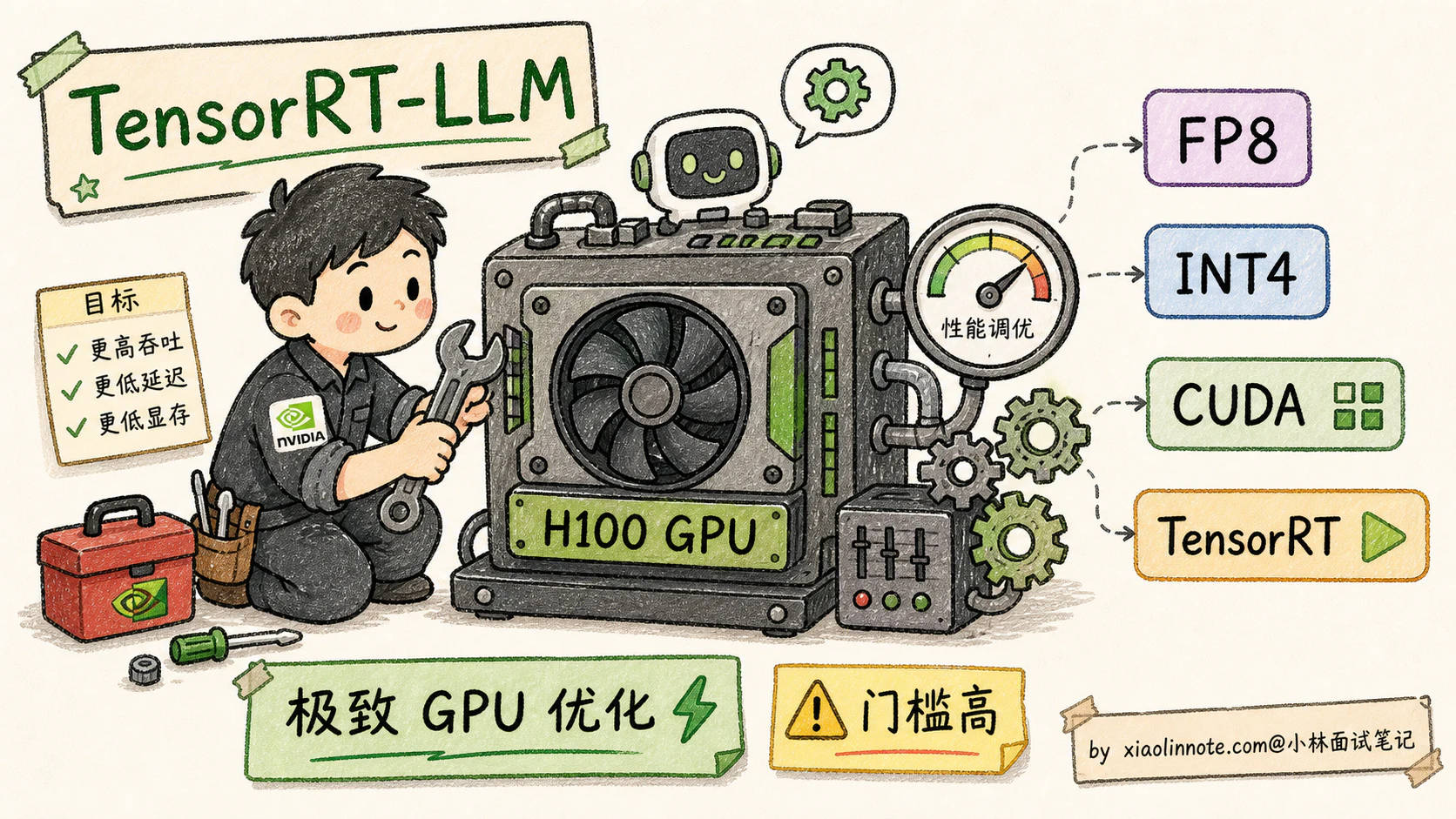 20. 大模型部署有哪些主流方案？vLLM、TGI、llama.cpp、SGLang 实际项目里怎么选？ - 图 8